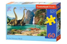 Mamido Puzzle 60 dielikov V dinosaurom svete