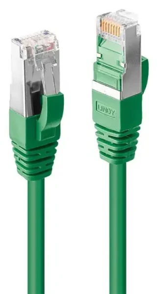 Lindy Cat6a S/FTP 0,3m zelená / Patch kabel / RJ45-RJ45 / LSZH (47675)