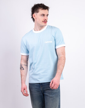 Carhartt WIP S/S Ip Ringer T-Shirt Icaria/White/White M