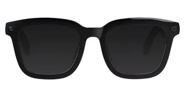 COLMi V03 čierna / Chytré okuliare / Kamera 8 MP / video 1080p / Bluetooth 5.3 / IP65 (V03 Square sunglasse)