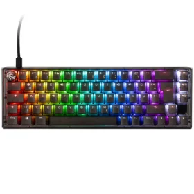 Ducky One 3 Aura Kailh Jellyfish Y čierna / herná klávesnica / podsvietená / mechanická / drôtová USB-C / DE (DKON2167ST-FDEPDABAAAK1)
