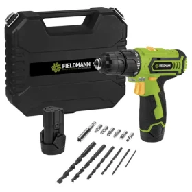 Fieldmann FDV 10252-A / Aku vŕtačka / 12 V / 1300 mAh / 1350 ot./min. / 25 Nm / 10 mm (50004651)