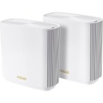 Asus ZenWiFi XT8 v2 2ks / MESH router AX6600 / 2.4GHz / 5GHz / WAN + 3x LAN (90IG0590-MO3A80)