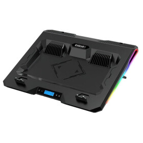 EVOLVEO Ania 10 RGB čierna / chladiaci podstavec pod notebooky 10 - 17 / 120amp;70 mm ventilátory (ANIA10)