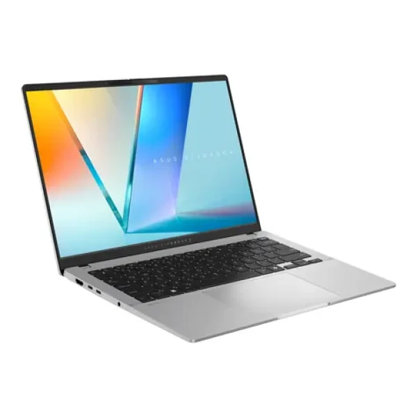 Asus Vivobook S14 strieborná / Notebook / 14" WUXGA OLED / Intel Core Ultra 7 256V 2.2GHz / 16GB / 512GB SSD (S5406SAL-OLED329WZ)