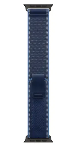 Apple Watch 49mm modrá-jasne modrá S/M / Trailový ťah / čierny Titan (MG9Q4ZM/A)