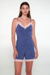 Vamp - Košeľa na rameno 20812 - Vamp blue boa L