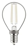 Avide LED žiarovka Filament Mini Globe E14 4,5W / náhrada 40W / 2700K / 470lm / teplá biela (AWLFMG14WW-4.5W)