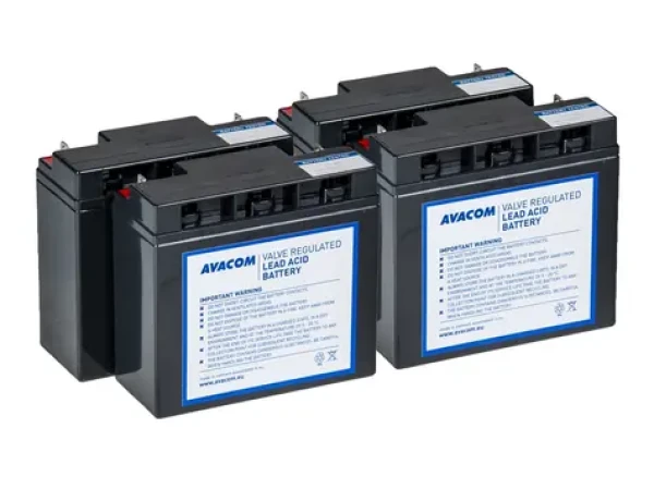 Avacom RBC55 / Kit na renováciu batérie UPS / 4 ks / 18 Ah / VRLA HR (AVA-RBC55-KIT)