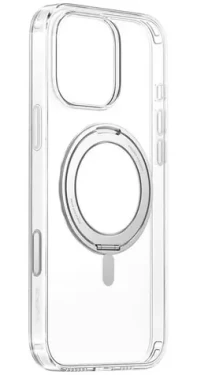 Baseus SkyRing 360° Magnetické puzdro so stojanom pre Apple iPhone 16 Pre transparentné (P6016100A201-05)