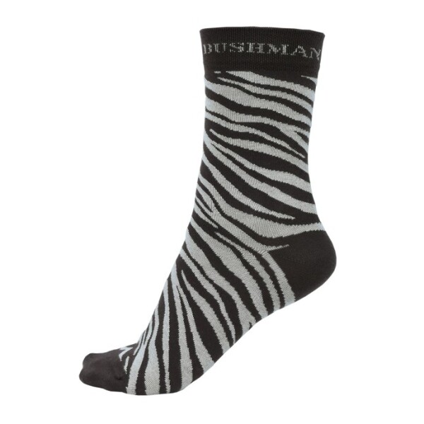 Bushman ponožky Zebra hnedé 39-42