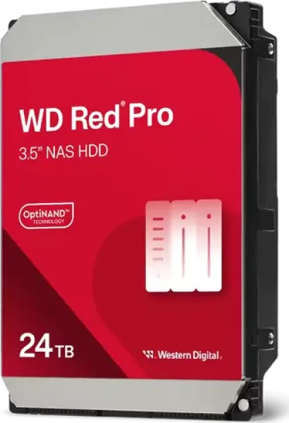 WD Red Pro WD241KFGX 24TB / HDD / 3.5" SATA III / 7 200 rpm / 512MB cache / 5y / pre NAS