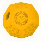 Kiwi Walker DODECABALL MINI oranžová / Gumová hračka pre psov / s otvorom na maškrty / 7 cm (RUB-851)