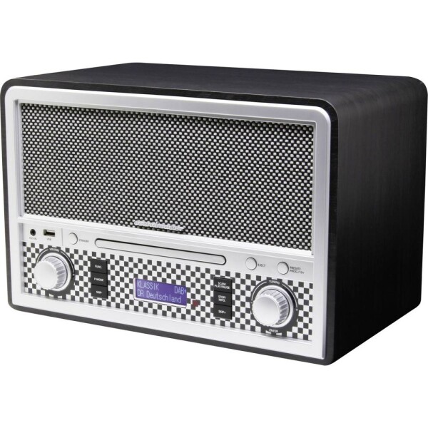 Soundmaster NR955SW CD-rádio DAB+, FM AUX, Bluetooth, CD, USB čierna; NR955SW