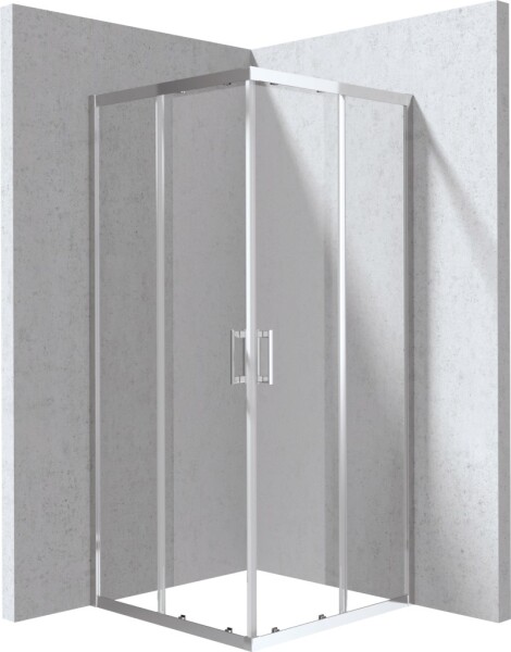 DEANTE - Funkia Evo štvorcový sprchovací kút, štvorcový, 80x80 cm, KYC_0088P