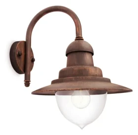 Philips Raindrop 60W bronzová / Vonkajšie nástenné svietidlo / E27 / IP44 / bez zdroja (SKL000389003)