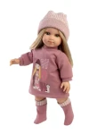Llorens 53560 ELENA - realistická bábika s mäkkým látkovým telom - 35 cm