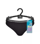Dámske nohavičky GO Ribbed R Tai C2P - BLACK - black 0004 - SLOGGI BLACK M