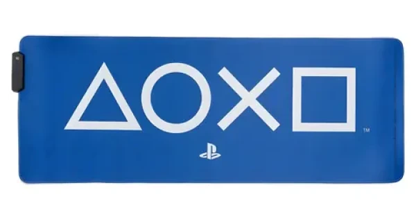 PALADONE Herná podložka PlayStation svietiaca / Podložka pod klávesnicu / Licenčný motív (PP11443PSEPM)