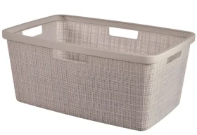 Curver Jute taupe / Kôš na bielizeň / 46 l (263718)