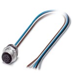 Flush-type connector SACC-E-FSB-5CON-M16/0,5 SCO 1520000 Phoenix Contact; 1520000
