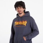 Mikina Thrasher Flame Hoodie Dark Grey XL