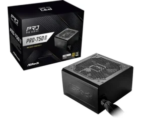 ASRock PRO-750G / ATX / 750W / 80 PLUS Gold / 120mm (90-UXR075-GNEAA2)
