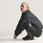 Bunda adidas x Stella Mccartney Woven Bomber Printed Black/ White M