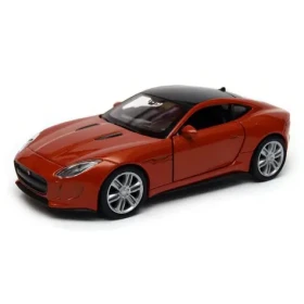 Welly Jaguar F-Type Coupe tmavo-oranžová