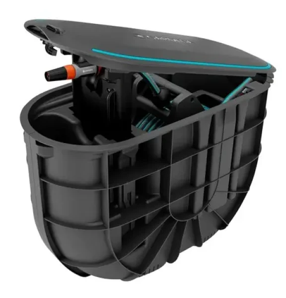 Gardena 18650-20 Navíjací box na hadicu RollUp M / Dĺžka hadice 20 m / Priemer hadice 11 mm / Automatické navíjanie (18650-20)