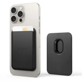 Tech-Protect MagWallet čierna / Peňaženka na karty / MagSafe / Univerzálna