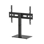 Gembird TVS-D75S-01 čierna / Stolný stojan pre TV / 37"-75" / VESA 600x400 mm / nosnosť 40 kg / sklopný (TVS-D75S-01)
