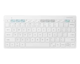 SAMSUNG Multifunkčná Bluetooth klávesnica biela / Bluetooth 5.0 (EJ-B3400UWEGEU)