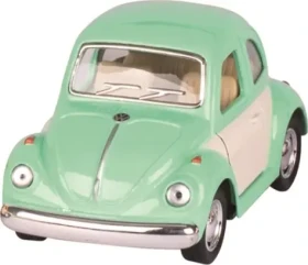 GOKI Volkswagen Chrobák klasik (1967) na spätné natiahnutie - zelená