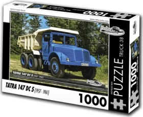 RETRO-AUTA Puzzle TRUCK č.38 Tatra 147 DC 5 (1957-1961)