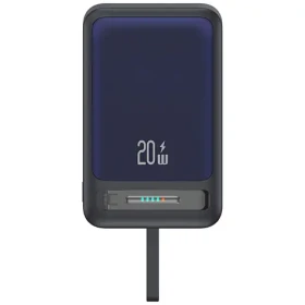 USAMS CD219 XM Series 10000mAh čierna / Power Bank / Magnetické bezdrôtové nabíjanie 15W / PD 20W (10KCD21901)