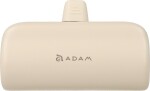 Adam Elements Adam Elements Gravity P5C - kompaktowy powerbank USB-C 5000mAh Béžový - Gwarancja bezpieczeństwa. Proste raty. Bezpłatna wysyłka od 170 zł.