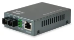 LevelOne FVT-1105 čierna / Media konvertor / RJ-45 na SC / Single mode / 1550 nm / 80 km (FVT-1105)