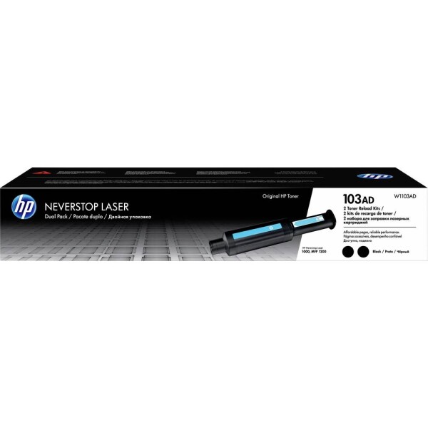 HP 103AD toner originál náhradný HP W1103AD čierna Maximálny rozsah stárnek 2500 Seiten