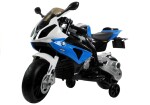 Mamido Detská elektrická motorka BMW S1000RR Maxi modrá