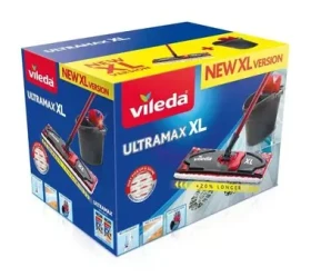 Rozbalené Vileda Ultramax XL set box / plochý mop amp; vedierko (160932-V)