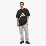 Tričko adidas Basketball T-Shirt (Gender Neutral) Black/ Off White L