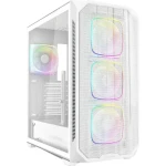 Sharkoon AK5M RGB biela / ATX / 2x USB 3.2 / 1x USB-C / 4X 120mm / bez zdroja / priehľadná bočnica (4044951041688)