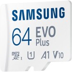 Samsung EVO PLUS 64GB + adaptér / micro SDXC / UHS-I U1 / Class 10 (MB-MC64SA/EU)