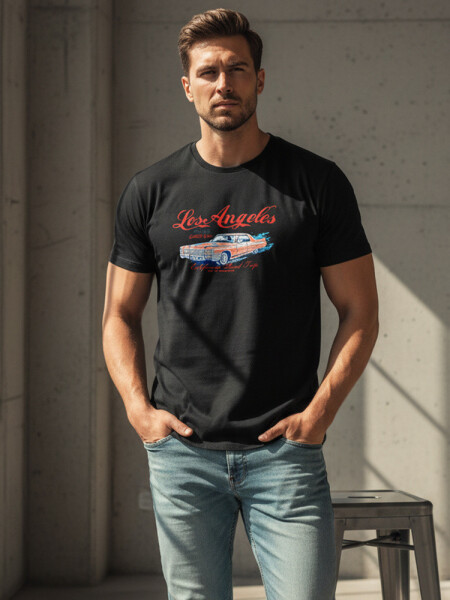 Pánske tričko s potlačou Los Angeles NX055R M