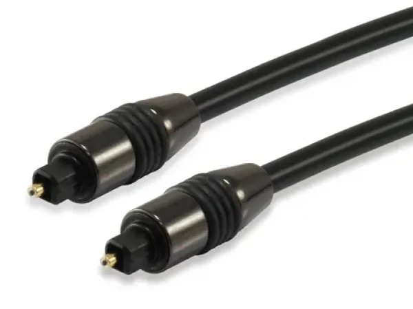Equip Toslink / Optický audio kábel / Toslink - Toslink / 5 m / čierna (147923)