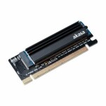 Akasa M.2 PCIe NVMe adaptér s pasívnym chladičom (AK-PCCM2P-05)