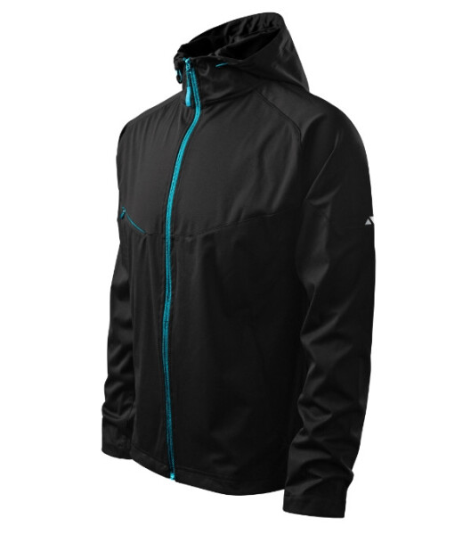 Cool pánska softshellová bunda čierna 2XL