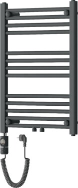 MEXEN/S - Mars radiátor + vykurovacia tyč 700 x 500 mm, 300 W, antracit W110-0700-500-2300-66