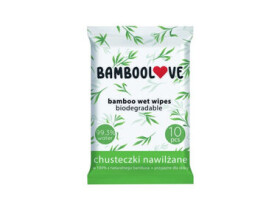 Bamboolove Vlhčené obrúsky bambus 10 ks